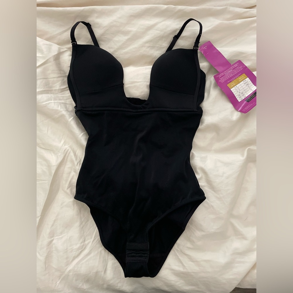 Dr. Rey Shapewear - Xtreme Plunge Bodysuit 34B NWT